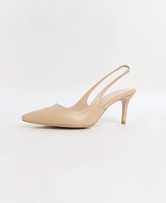 Stiletto Heels with Pointed Toe and Hollow Design