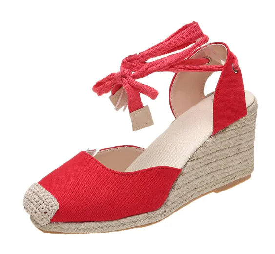 Wedge Heel Strap Sandals