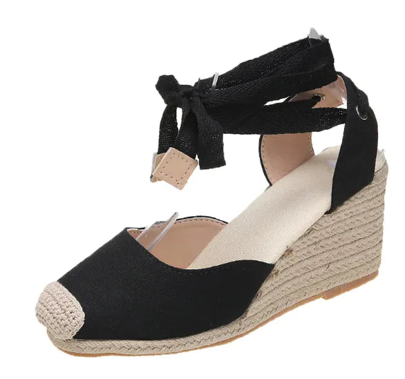 Wedge Heel Strap Sandals