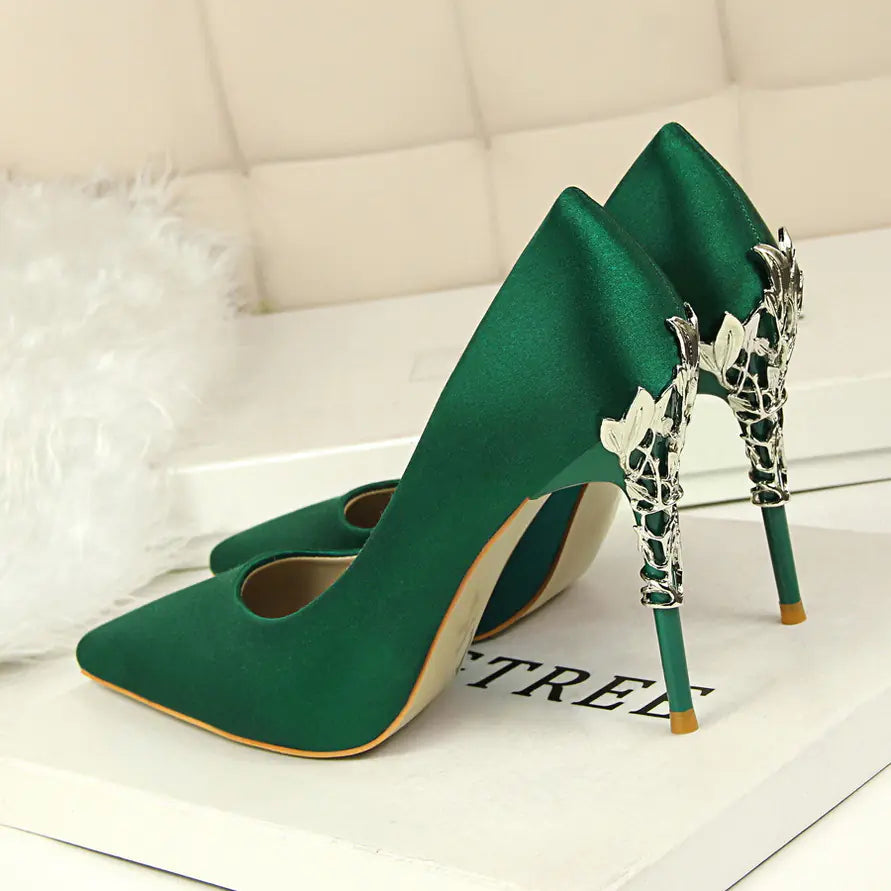 Spring New Pointed Toe Stiletto Heels for Women