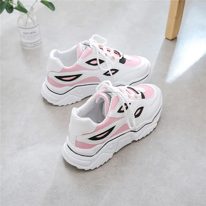 Dad Shoes, Sporty White Sneakers, Chunky White Sneakers