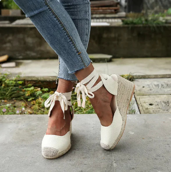 Wedge Heel Strap Sandals