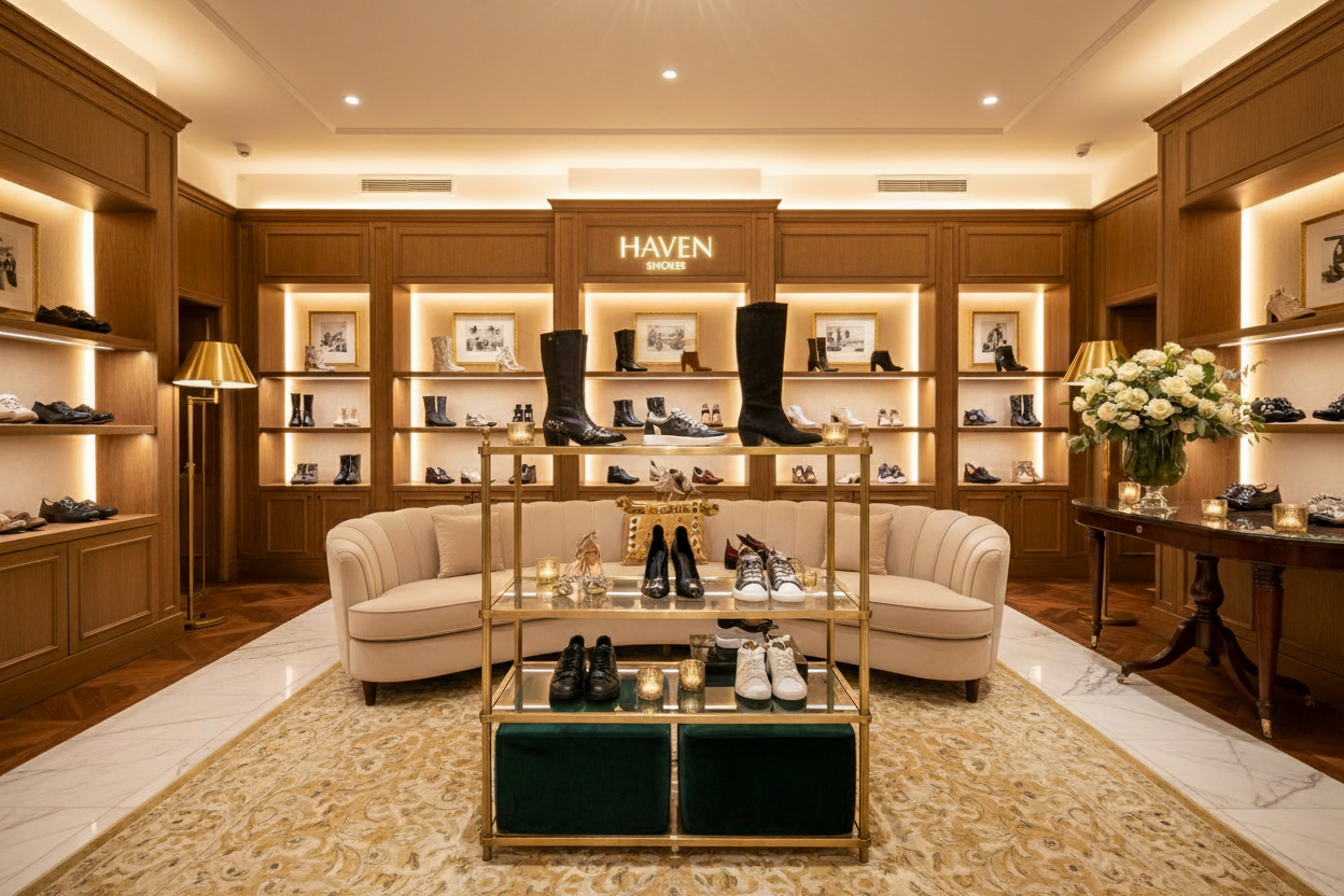 Haven Shoes Homepage