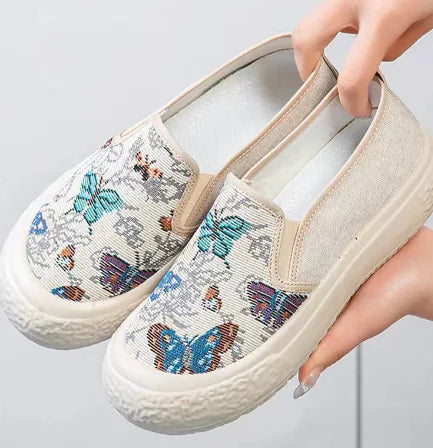 Flat Bottom Breathable Mesh Lazy Sandals