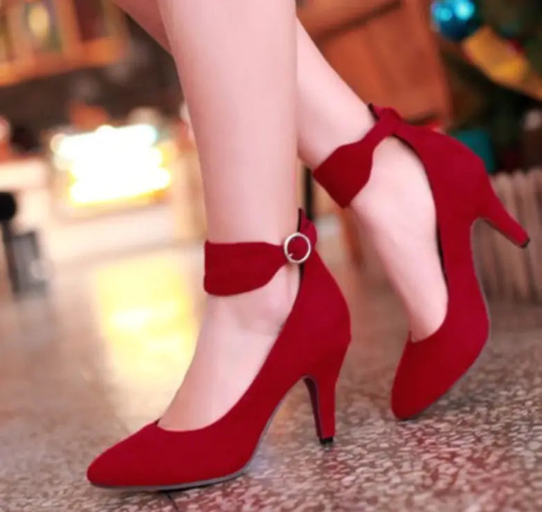 Women's Pointed Toe High Heels with Thin Stiletto