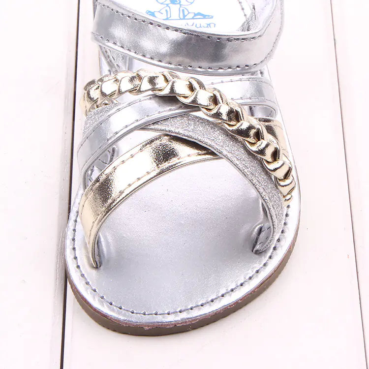 Baby Princess Sandals - Infant Cross Strap